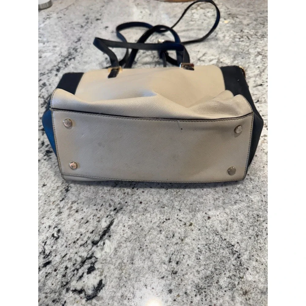Kate Spade Hayden Women's Handbag Beige Black Adjustable Strap‎ Crossbody Bag